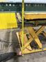 4000 LB X 40" X 36" ECONO-LIFT MODEL 3SL-36-40 HYDRAULIC SCISSOR LIFT TABLE WITH ROLLER TOP: STOCK #20920