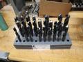 1/2&quot; Reduced Shank Drills in Metal Divider Rack- Auction Item