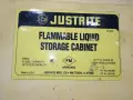 JUSTRITE MFG CO 60 GAL. FLAMMABLE CABINET  -  25602