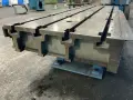 50” X 154” T-SLOTTED TABLE