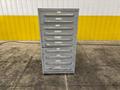 10 DRAWER STANLEY VIDMAR 28&quot; X 30&quot; X 59&quot; TOOL STORAGE CABINET: YOBRO #24028