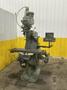 2 HP BRIDGEPORT SERIES I VERTICAL RAM TYPE KNEE MILL, WITH DRO, POWER FEEDS &amp; DRAW BAR: YOBRO #25295