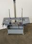 9" x 18" W. F. WELLS HORIZONTAL BANDSAW w/ DUAL COLUMNS. STOCK #0741422.