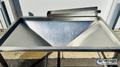 Vegetable / Produce Sorting / Washing / Cleaning / Holding Station  |  S.S. V-Bottom Trough w/Bottom Discharge