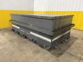 60" X 120" T-SLOTTED LAYOUT TABLE / FLOOR PLATE WITH COOLANT TROUGHS: YOBRO #25558