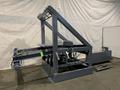 48" DAHLSTROM HD-37548 PEELER TABLE W/ HYDRAULIC HOLD DOWN. STOCK # 0206522