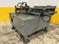 36&quot;W X 24&quot; PRESS EQUIPMENT AIR GRIP FEEDER W/ STRAIGHTENER &amp; ROLL 1998 : STOCK #21953