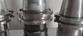 4x Cat40 Cat 40 Taper Tool Holders Jacobs ER Collet 1.25″  Weldon Flat ER20