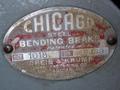 CHICAGO 120" BENDING BRAKE  -  1018