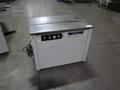 ULINE H-959 Poly Strapping Machine, Semi-Automatic, Portable on Casters- Auction Item