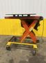 3,000 LB PRESTO MODEL XL36-30 HYDRAULIC POWER SCISSOR LIFT TABLE 110V: STOCK #20211