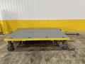 10,000 LBS X 120” X 78” HEAVY DUTY ROLLING TRANSFER CARTS: STOCK #19972