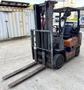 4700 Lb. Toyota Lift Truck, Hard Tire, Triple Stage Mast, LP Gas