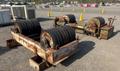 120 TON (240,000 LBS) RANSOME PANDJIRIS POWERED TANK TURNING ROLLS, POWER &amp; IDLER: STOCK #23144