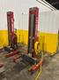(4) 15,000 LBS ROTARY MODEL #HP415-100 HEAVY DUTY MOBILE COLUMN LIFT JACKS: YOBRO #24469