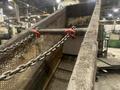20&#039; LONG X 24” WIDE STEEL BELT POWERED INCLINED PARTS CONVEYOR: STOCK #20815