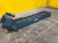 18" WIDE x 96" LONG STEELTRAK MODEL #T2-721-18" FLUTED BELT PARTS CONVEYOR, NEW 2016: YOBRO #24330