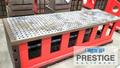 (2) 90.875" x 25.75" T-Slotted Angle Plates / Machining Tables w/ Fixture Surface Plates