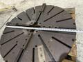 42” DIAMETER 4-JAW LATHE CHUCK WITH T-SLOTS: STOCK #21773