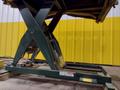 4,000 LBS X 60" X 30" SOUTHWORTH HYDRAULIC SCISSOR LIFT TABLE WITH 60X42 ROLLER CONVEYOR TOP, 110 VOLT: STOCK #20915