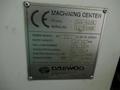 Daewoo DMV-5025 CNC Vertical Machining Center with Fanuc 21i-MB, 24 ATC, 12K RPM, Thru Spindle Coolant, Chip Conveyor- Auction Item