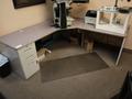 Corner Desk - 2 Piece - NO CONTENTS- Auction Item