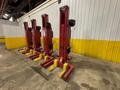 (4) 18,000 LBS ROTARY LIFT MODEL #MCH418U100 WIRELESS BATTERY VEHICLE COLUMN JACK LIFTS: STOCK #23488