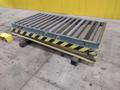 3500 LB X 60" X 36" SOUTHWORTH HYDRAULIC SCISSOR LIFT TABLE WITH ROLLER TOP: STOCK #20932