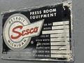 30,000 LB X 60&quot; SESCO MODEL #55-523 MOTORIZED COIL REEL UNCOILER W/ COIL CAR: STOCK #21952
