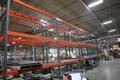 Pallet Racking - (2) Back to Back Bays: (14) 14'H x 42" Uprights, Teardrop Style, (24) 9' Shelves, (8) 8' Shelves, Wire Decking - NO CONTENTS- Auction Item