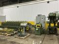 10/12 STAND BRADBURY ROLLFORMING LINE, COIL REEL, SERVO FEED, PREPUNCH, ROLLFORMER, CUTOFF PRESS : YOBRO 25086