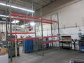 Tear Drop Pallet Racking, (2) Sections- Auction Item
