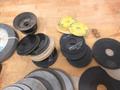 Diamond Tool Grinder Wheels 1-1/4" Arbor Assorted Types and Sizes, NorZon III Grinding Discs, Box of Grinding Wheel Dressers- Auction Item