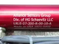ALLIANCE SENSORS GROUP 2 LINEAR VARIABLE INDUCTIVE TRANSDUCER POSITION SENSORS  -  LRLE-27-200-R-00-10-A