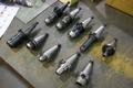 CT40 Taper Tool Holders: (3) Keyless Drill Chucks, (7) End Mill Holders- Auction Item
