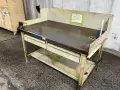 STRONG HOLD 36” X 60” / 2 DRAWERS WORKBENCH   -  T6036SG-2DB-KL PALE GREY