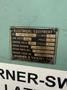 WARNER &amp; SWASEY NO.3 TURRET LATHE WITH TAPER ATTACHMENT. STOCK # 0874326