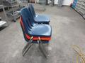 Steel Frame Plastic Backed Stackable Chairs (6pcs)- Auction Item