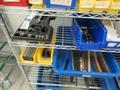 Hand Tools, Large Assortment including Socket Set, Rachet Wrenches, Clamp, Tap Wrenches, Drill Chucks, O-Ring Kit and MORE on 6-Shelf 48" x 18" x 78" Metal Wire Rolling Cart- Auction Item