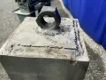 8”X8”X30” TOWER, 18”X18”X1.5” BASE CLAMPING TOWER TOMBSTONE