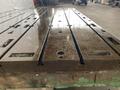 96&quot; X 144&quot; X 12&quot; GIDDINGS AND LEWIS T-SLOTTED FLOOR PLATE. STOCK # 1163121