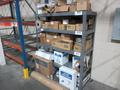 Metal Adjustable 5 Shelf Unit with Uline Packing Supplies, Bags, Stretch Wrap, Tape and More- Auction Item