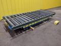 3,500 LBS X 30" X 96" BISHAMON ROLLER TOP HYDRAULIC LIFT TABLE: STOCK #20965