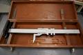 Scherr Tumico 18" Verneer Height Gage in Wood Case- Auction Item