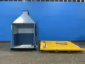 Ensign Equipment, Inc. 52”x56”, 2500 Lbs Extended Pivot Hydraulic Box Dumper  -  37 5600