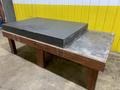 6&#039; X 4&#039; X 6&quot; BLACK GRANITE PRECISION LAYOUT SURFACE PLATE WITH STAND: STOCK 16237