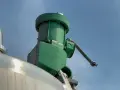 APPROX  900 GALLONS S/S MIXING TANK