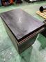 Black Granite Surface Plate 24&quot; x 36&quot; x 4&quot; Thick on 4 Wheel Cabinet