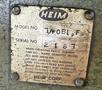 70 Ton Heim OBI Flywheel Press STOCK# 4308