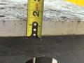 49.5" X 41.25" X 19" DRILLED AND TAPPED ANGLE PLATE EXTENSION: STOCK #22133